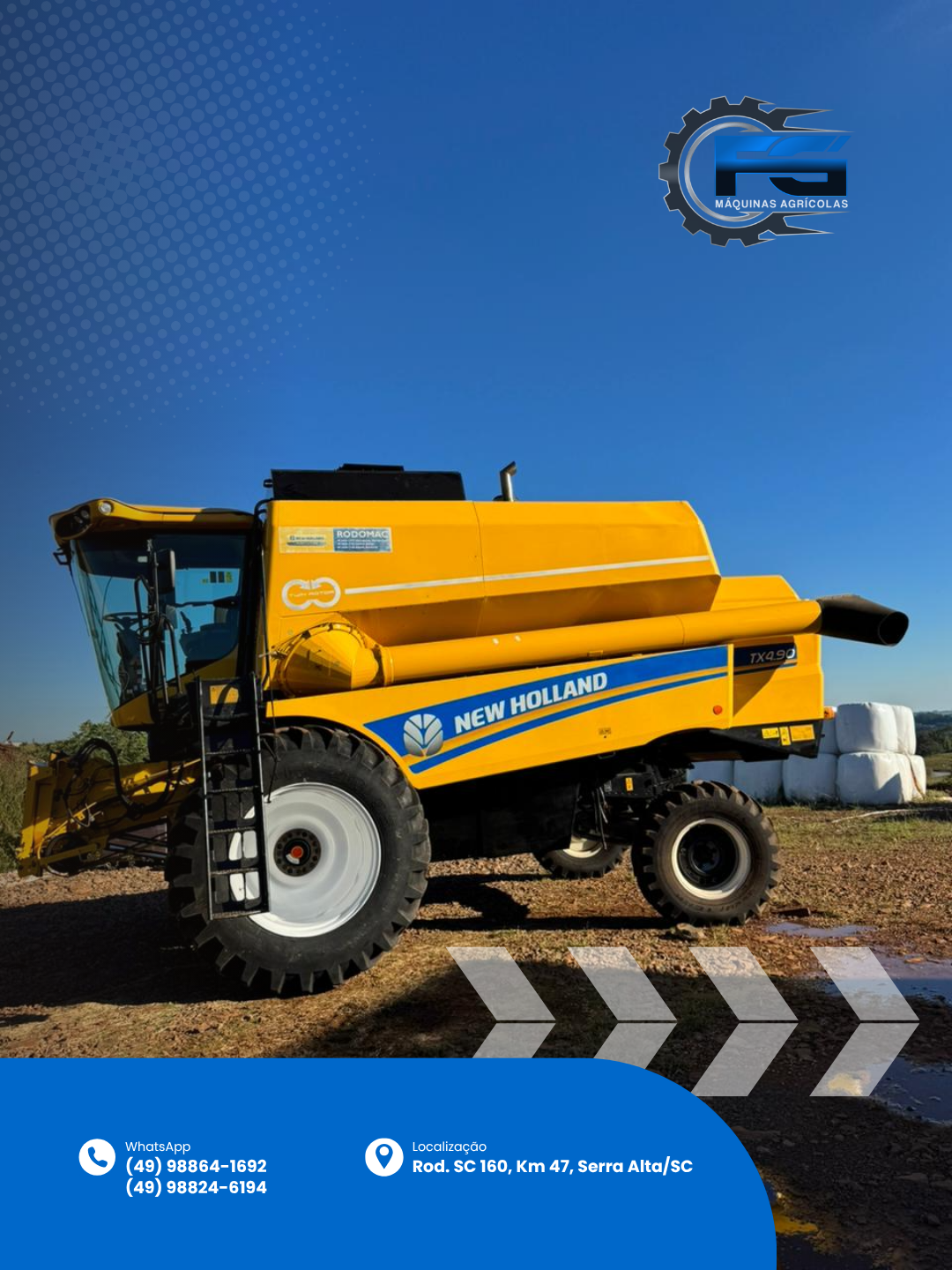 NEW HOLLAND TX 4.9 2021